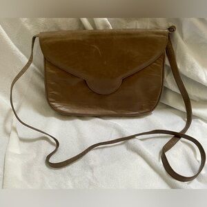 Leather Charles Jourdan Paris cross body handbag.